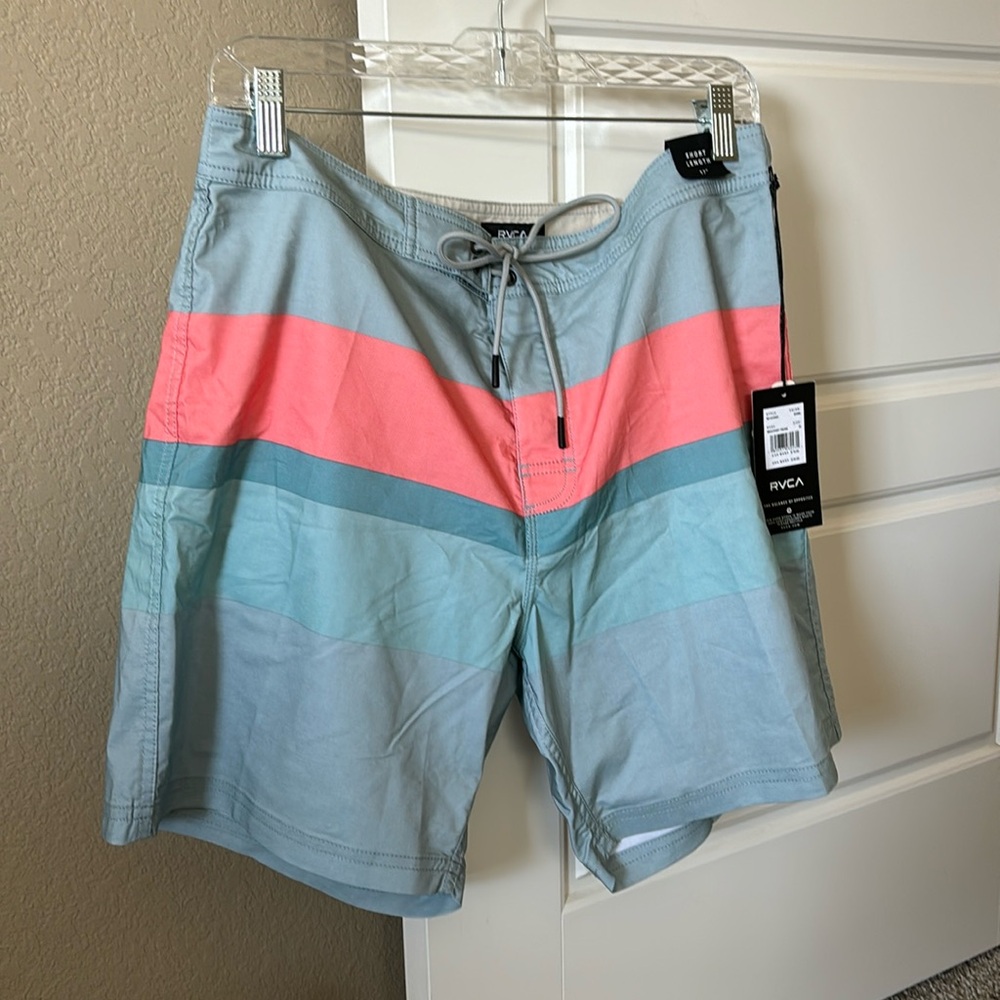 NWT RVCA men’s board shorts